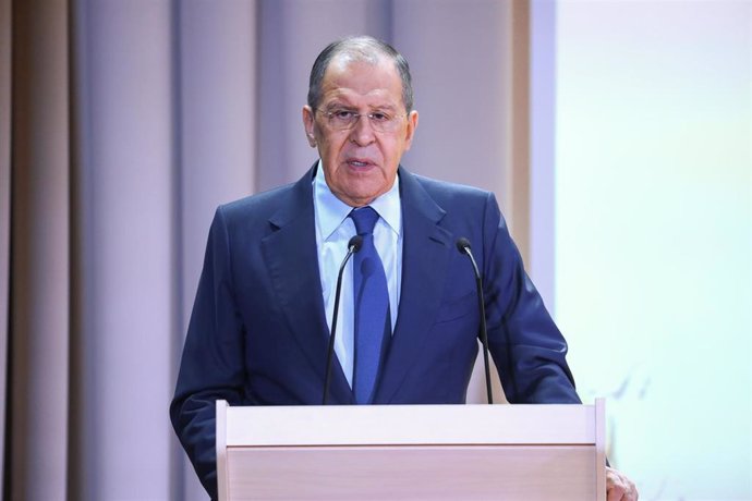 Archivo - El ministro de Exteriores de Rusia, Sergei Lavrov