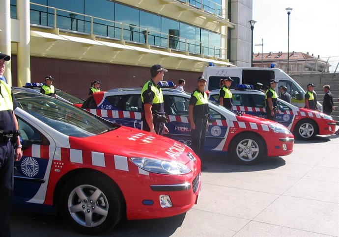 Archivo - Agestes de la Policía Local de Fuenlabrada