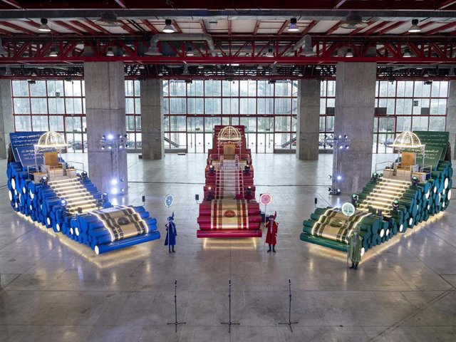 Carrozas de los Reyes Magos de la Cabalgata de Madrid