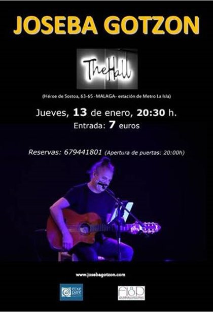 Argentina.- El cantautor y escultor vasco Joseba Gotzon ofrecerá un  concierto acústico en Málaga el 13 de enero