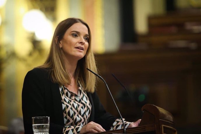 Archivo - La presidenta del Partido Popular de Baleares y diputada por las Islas en el Congreso, Marga Prohens.