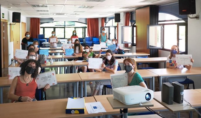 Archivo - Actividad de la Lanzadera Conecta Empleo de Granada, en imagen de archivo