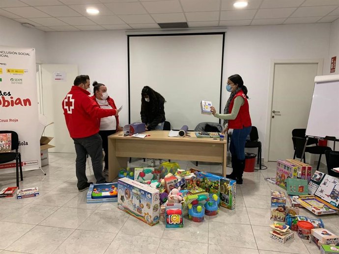 Campaña de recogida de juguetes por parte de Cruz Roja