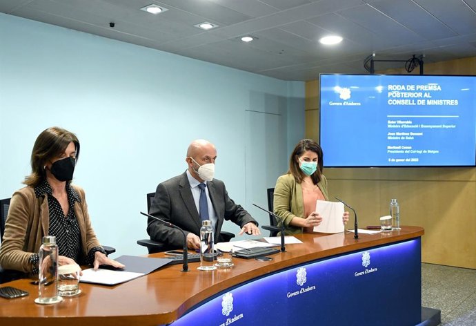 Vilarrubla, Martínez Benazet i la doctora Meritxell Cusin