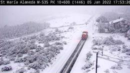 Nevada en Santa María de la Alameda
