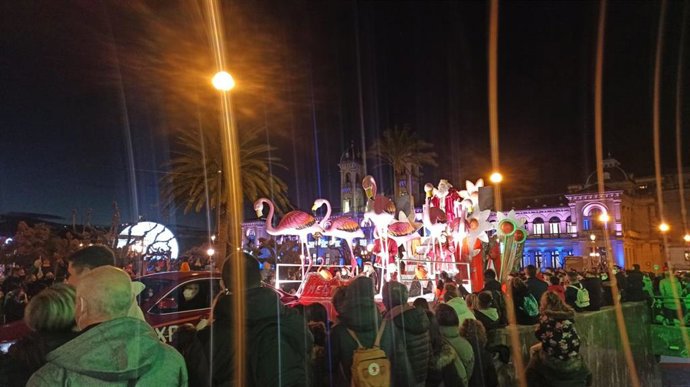 Desfile de los Reyes Magos por San Sebastián