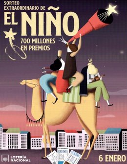 Cartel del Sorteo de El Niño 2022.