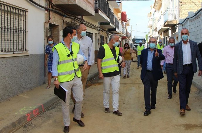 Imagen de archivo de Flores y Muñoz en unas obras