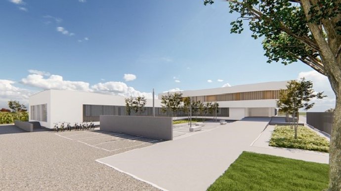 Recreación del proyecto del edificio de la UVAD de León.