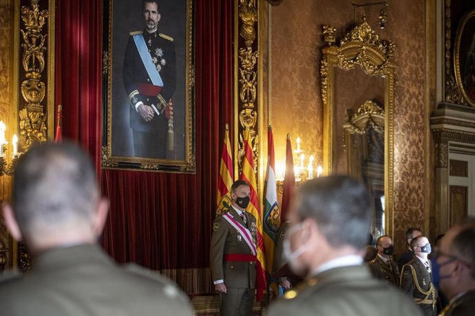 El inspector general del Ejército, Fernando Aznar Ladrón de Guevara