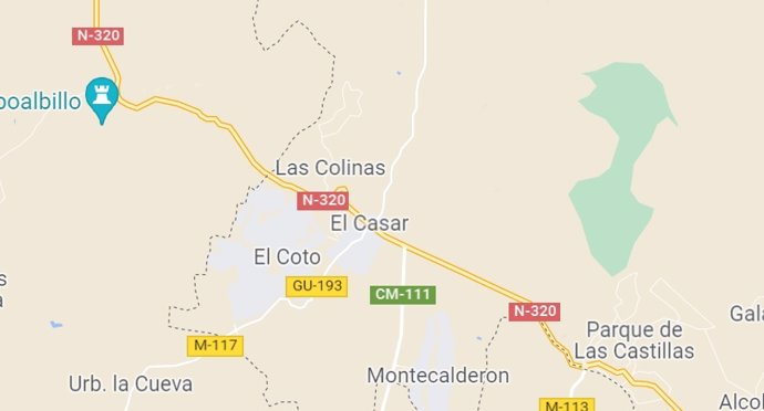 Archivo - Imagen de la urbanización 'El Coto' de El Casar en Google Maps