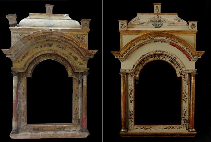 Reloj de pie del siglo XVIII del Palau de la Generalitat, restaurado por el IVCR+i