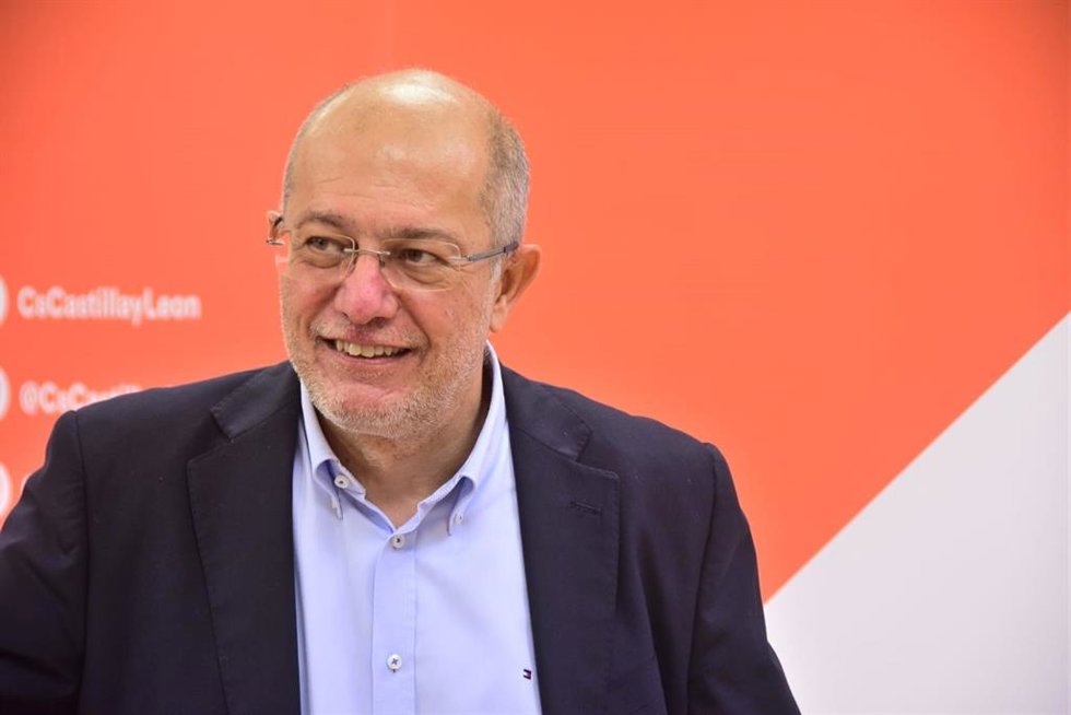 El cabeza de lista por Valladolid y candidato de Ciudadanos a la Presidencia de la Junta, Francisco Igea.