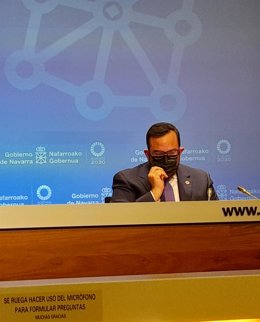 El portavoz del Gobierno de Navarra, Javier Remírez.