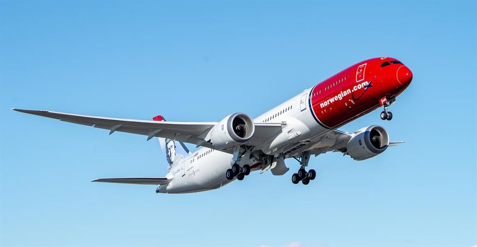 Archivo - Avió de Norwegian.