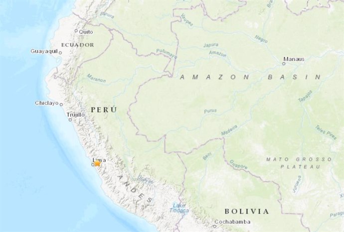 Terremoto de magnitud 5,6 en la escala abierta de Richter en Perú