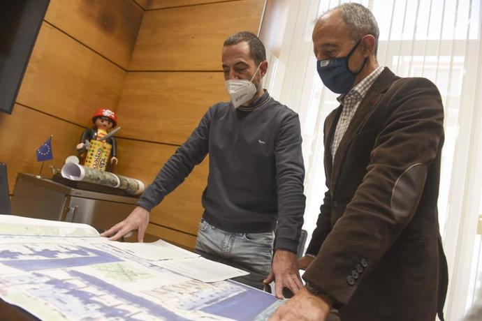 Proyecto de la Plaza Luis Díaz Esnal en Pola de Siero.