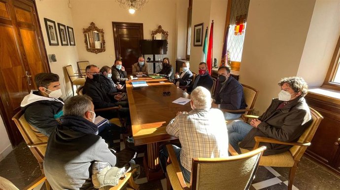 Reunión del comité técnico organizador de la Carrera Urbana Internacional Noche de San Antón