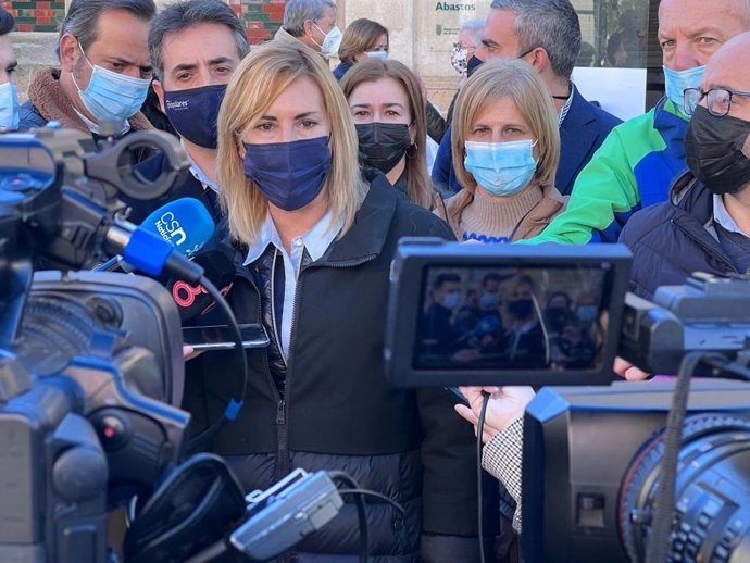 Ana Beltrán, este viernes