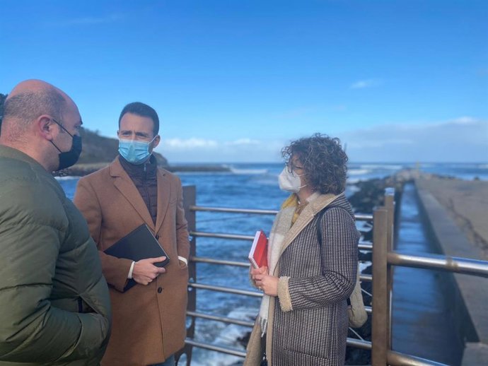 El diputado del PP Álvaro Queipo en Navia