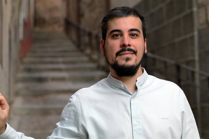 Archivo - El coordinador autonómico de Podemos en C-LM, José Luis García Gascón