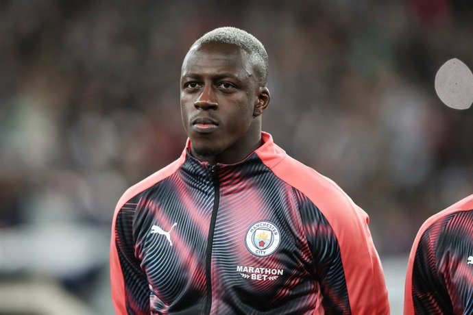 Archivo - Benjamin Mendy of Manchester City during the UEFA Champions League, round of 16, 1st leg football match between Real Madrid CF and Manchester City on February 26, 2020 at Santiago Bernabeu stadium in Madrid, Spain - Photo Manuel Blondeau / AOP