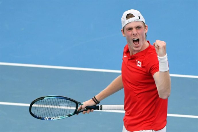 El tenista canadiense Denis Shapovalov en la Copa ATP