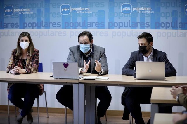 Reunión telemática de la Comisión de Despoblación del PP-CLM, presidida por Paco Núñez