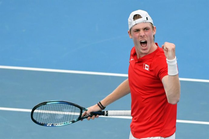 El tennista canadenc Denis Shapovalov en la Copa ATP