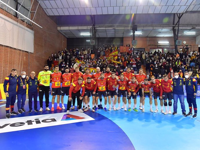 La selección española de balonmano, campeona del TIE 2022