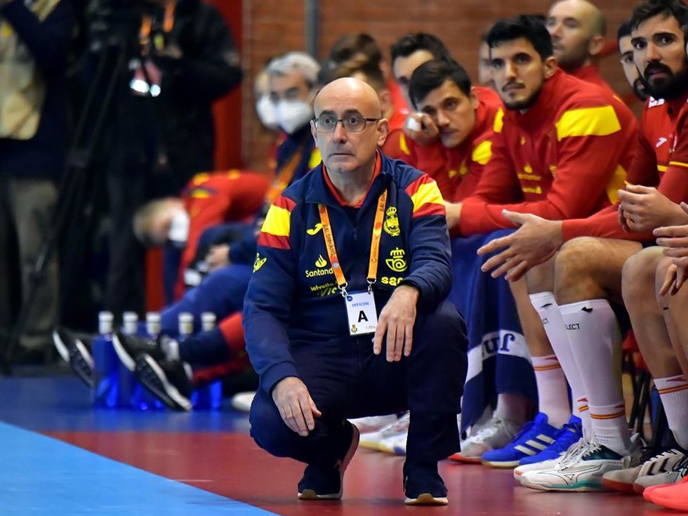 El seleccionador nacional de balonmano, Jordi Ribera