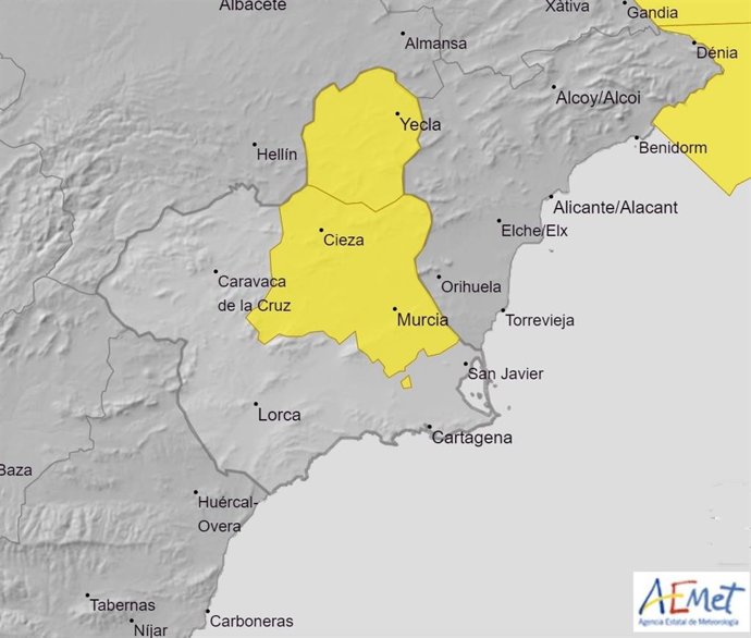 Mapa de Alerta Meteorológica