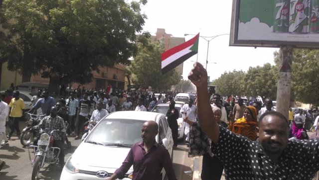 Archivo - Protestas contra los militares en Sudán 
