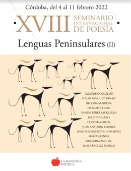 Cartel del XVIII Seminario Internacional de Poesía.