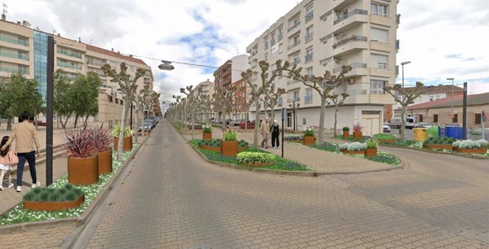 El Ayuntamiento de Calahorra renovará la imagen de Avenida Valvanera a través del ajardinamiento de sus parterres