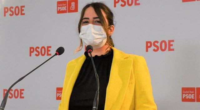 La diputada nacional y portavoz de la Ejecutiva provincial del PSOE de Ciudad Real, Cristina López Zamora