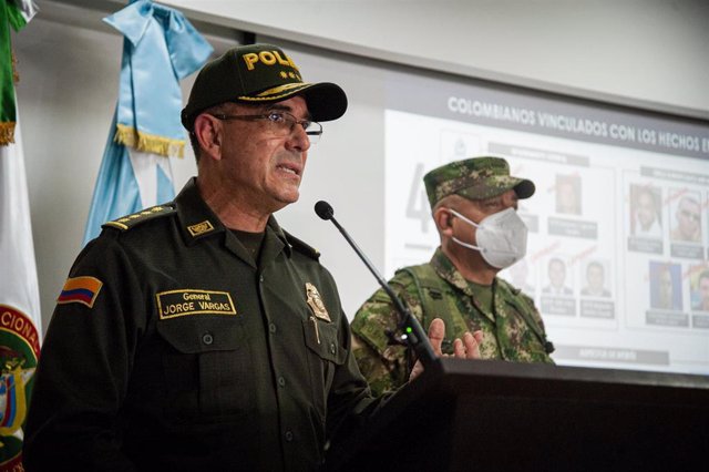 Archivo - El comandante de la Policía Nacional de Colombia, el general Jorge Luis Vargas