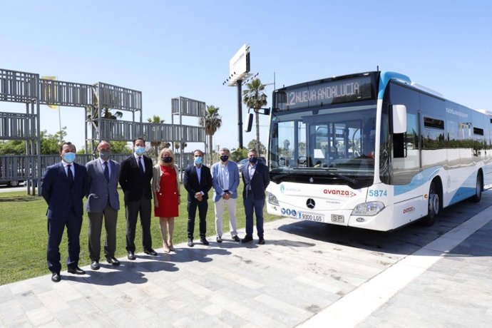El transporte público de Marbella aumenta un 49% los usuarios en 2021 y supera los cuatro millones de viajeros.