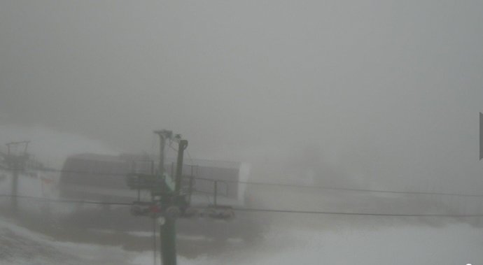 La pista de Principiantes en Valdezcaray este lunes