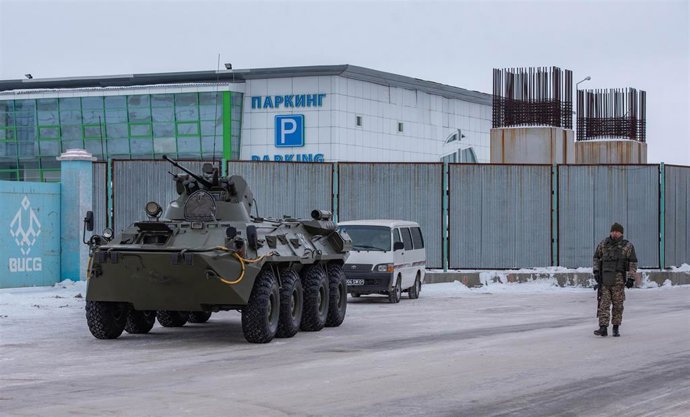 Despliegue militar en Nursultán, Kazajistán