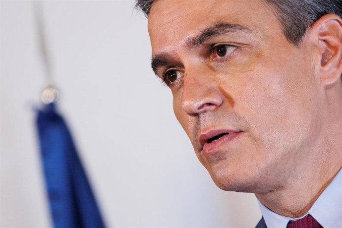 El presidente del Gobierno, Pedro Sánchez