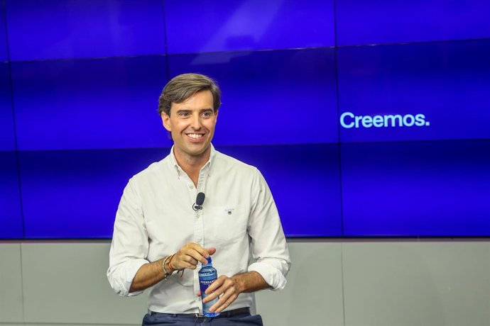 Archivo - El vicesecretario de Comunicación del PP, Pablo Montesinos, a su llegada a una entrevista para Europa Press en la sede del Partido Popular en Génova, a 5 de agosto de 2021, en Madrid (España).