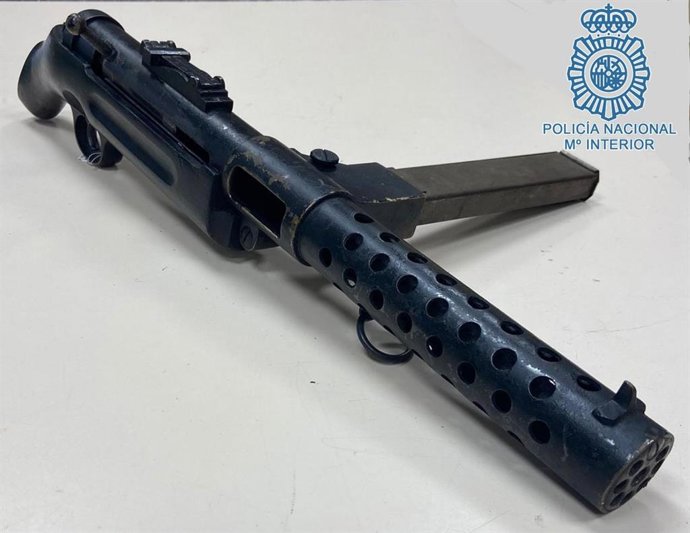 Subfusil, catalogado de guerra, localizado al varón detenido en Los Pajaritos.