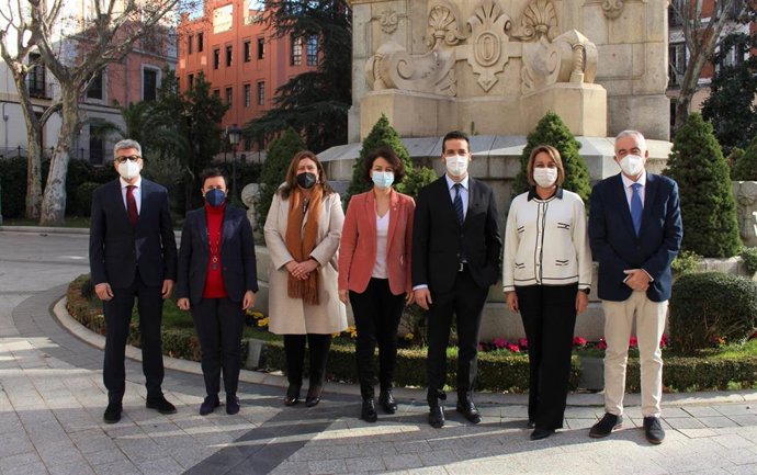Nueva dirección del Grupo Socialista en el Senado.