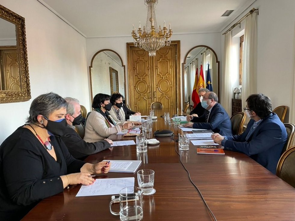 Reunión del ministro Miquel Iceta con el CoNCA