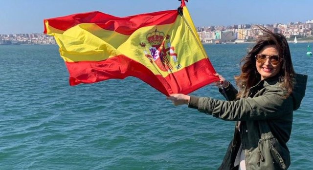 Imagen de la candidata de Vox por Segovia Susana Suárez en su perfil de Twitter.