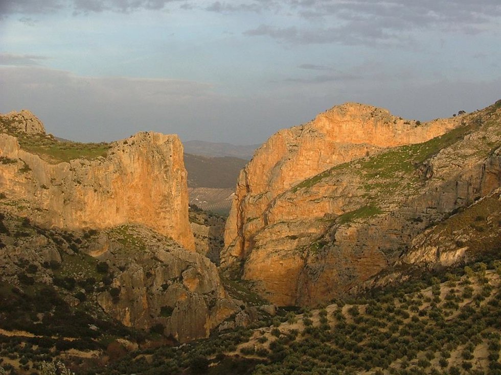 Vista de los Cañones de Río Frío