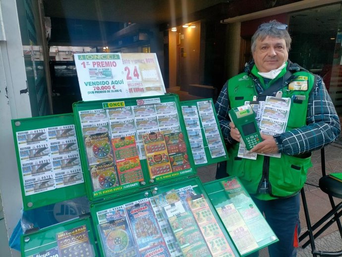 El Cupón de la ONCE reparte 35.000 euros en Nájera y 105.000 euros en Calahorra.