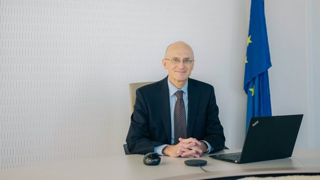 Archivo - El presidente del Consejo de Supervisión del BCE, Andrea Enria.