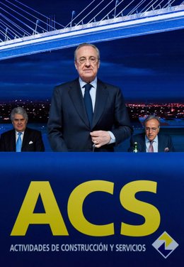 Archivo - El presidente de ACS, Florentino Pérez